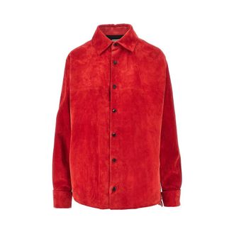 Bottega Veneta Suede leather shirt Woman 42