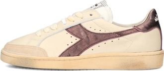 Diadora Dames, Schoenen, Beige, Maat: 40 EU Katoen