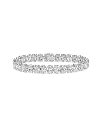 Diana M. Jewels Fine Jewelry 18K 30.05 Ct. Tw. Diamond Tennis Bracelet