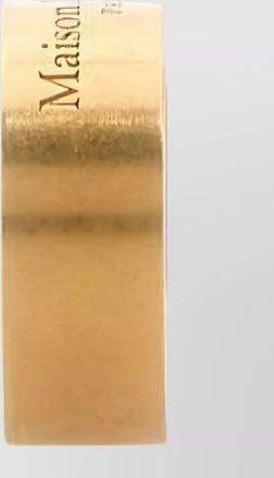 Maison Margiela 925 silver ring with engraved detail and wide band