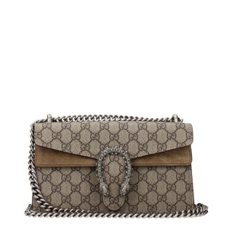 Gucci Dionysus Damess Schoudertas Beige/Taupe Stof