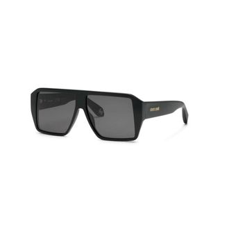 Roberto Cavalli Sunglasses, unisex, Black, 59 MM, Src125M Mask Sunglasses