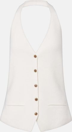 Lisa Yang Immy halterneck cashmere sweater vest