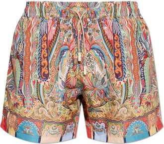 Etro Paisley Zwemshorts - Heren - Strandmode - Veelkleurig - XL - Polyester - Badmode