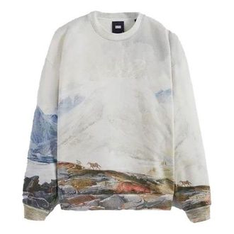 Kith Peak Nelson Crewneck Chalk KHM030879-410