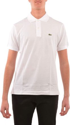 Lacoste Mens Polo Shirt Size L 001 White