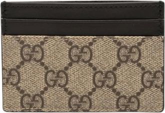 Gucci Pre-owned Wallets, female, Beige, Size: ONE SIZE Pre-owned Fabric Wallet