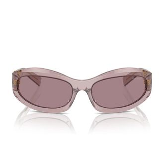 Miu Miu Sunglasses Mu14 Zs 12 W20 I Transparent Purple/Light Purple Women