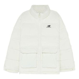 New Balance UNI Active Short Down Jacket White 5PC44683-IV