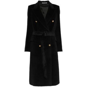 Tagliatore Dames, Mantels, Zwart, Maat: S Wol