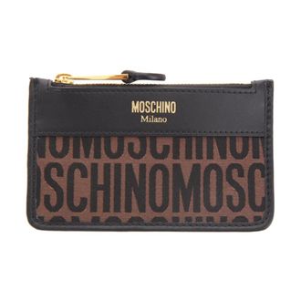 Moschino Wallets & Cardholders, female, Multicolor, Size: ONE SIZE Logo Mini Wallet