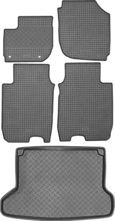 OEM Juego De Alfombrillas De Goma Para Coche Y Alfombrilla Para Maletero Para Honda Hr-v Crossover (a Partir De 2015)