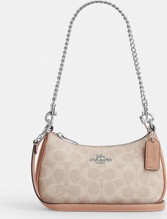 Coach Teri Mini Crossbody Bag In Signature Canvas