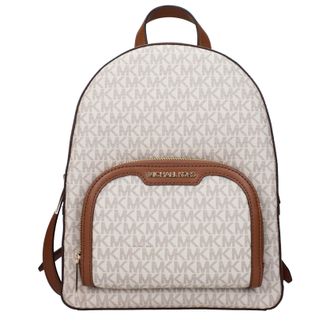 Michael Kors Jaycee Damens Hosen und Beutel Stoff Beige/Eichel