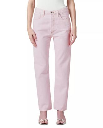 A Gold E Womens 90s Mid Rise Straight Jean In Cosmos