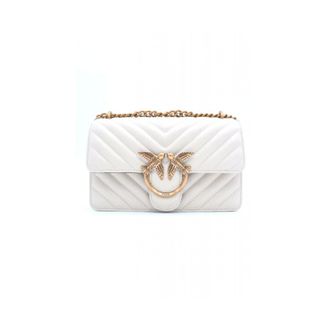 Pinko Pinko, Dames, Tassen, Wit, Maat: ONE Size Leer