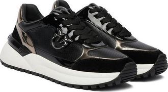Pinko Womens Sneakers Black Footwear - Sports