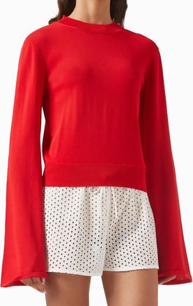 Solid & Striped Babetta Sweater In Apple Red