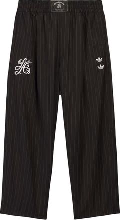 adidas x Chavarria Pinstripe Track Pant Black White KR8688