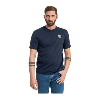 Blauer T-Shirts, male, Blue, Size: XL Faxon T-Shirt