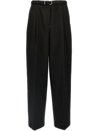 Jil Sander Wollen broek - Zwart