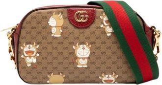 Gucci Pre-owned Cross Body Bags, female, Brown, Size: ONE SIZE Pre-owned Vintage Cross Body Bag