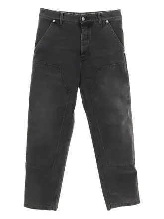 Dior 2010s cargo jeans met vijf zakken - Grijs