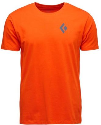 Black Diamond S/S Equipment For Alpinist Tee T-Shirt f&uuml;r Herren | rot
