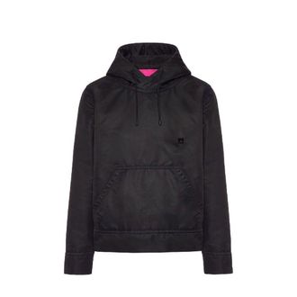 Valentino Black Nylon Shell Mens Jacket