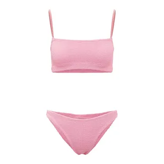 Hunza G Bikinis, female, Pink, Size: ONE SIZE Bandeau Bikini
