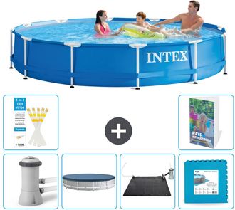 Intex Piscina Con Estructura Redonda - 366x76 Cm - 7-piezas S273
