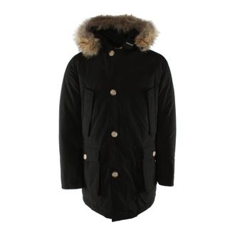 Woolrich Arctic Parka - Heren - Parka Jassen - Zwart - 3XL - Katoen - Jassen