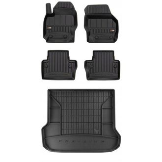OEM Set Alfombrillas Goma 3d Volvo V70 3 Kombi 2007-2016
