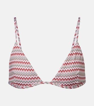 Bananhot Emilynn chevron bikini top