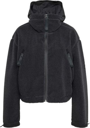 adidas by Stella McCartney FZ FLZ - Dames - Fleece jassen - Grijs - M - Polyester - Fitness
