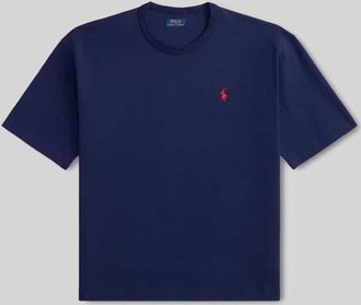 Polo Ralph Lauren Regular Fit T-Shirt aus reiner Baumwolle in Marine, Gr&ouml;&szlig;e XXL