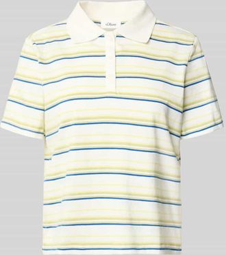 s.Oliver Red Label Regular Fit Poloshirt aus reiner Baumwolle in Lind, Gr&ouml;&szlig;e 42
