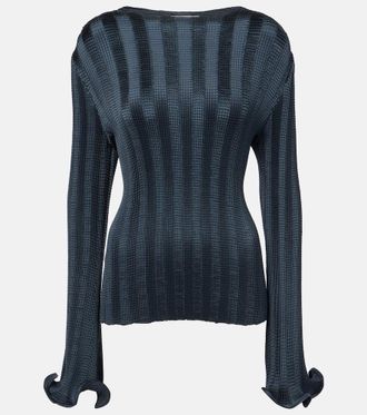 SIMKHAI Carys knitted top