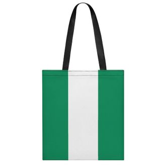 Generic Nigeria Flag Womens Tote Casual Shopping Bag Lightweight Shoulder Bags Hobos Handbag for Work Travel Daily 35x40cm