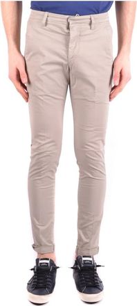 Dondup Stijlvolle Chinos - Heren - Chinos - Beige - W29 - Katoen - Broeken