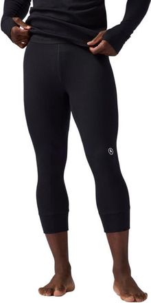 Backcountry Cedars Rws Merino Mid-Wt Baselayer 3/4 Bottom - Mens in Black at Nordstrom, Size Xx-Large