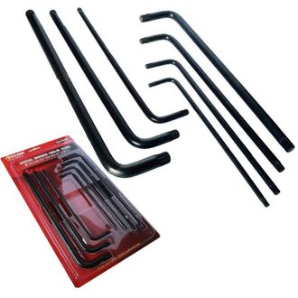 Trade Shop Trade Shop - Set Chiavi Xzn Millerighe A L Chiave Spline Extra Lunghe M5 M6 M7 M8 M9 M10 M12