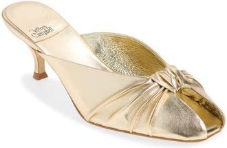 Jeffrey Campbell Twista Kitten Heel Sandal in Platino at Nordstrom, Size 5.5