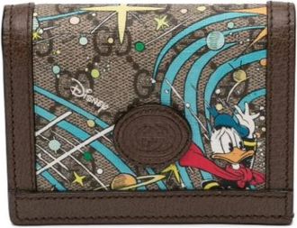 Gucci Pre-owned Wallets, female, Multicolor, Size: ONE SIZE Pre-owned Canvas Wallet