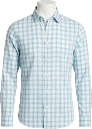Faherty Mens Movement Long Sleeve Shirt In Belle Isle Plaid