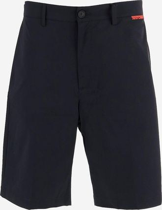 Just Cavalli stretch nylon short met logo