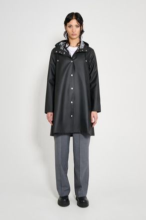 Stutterheim Mosebacke Lightweight Raincoat in Black at Nordstrom, Size X-Large