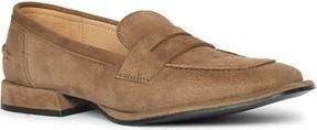 SaintG Carla Penny Loafer in Dark Taupe at Nordstrom Rack, Size 7Us / 37Eu