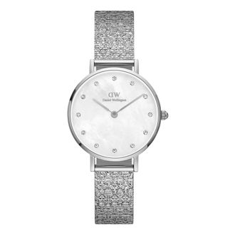Daniel Wellington Petite Lumine Pressed Piano 28mm - Dames - Horloges - Grijs - ONE Size - Accessoires