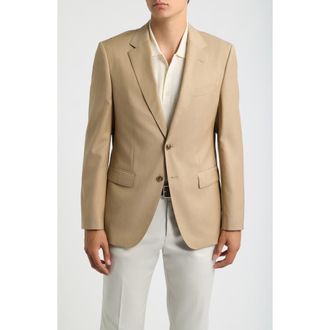 BOSS Huge Wool Sport Coat in Medium Beige at Nordstrom, Size 38